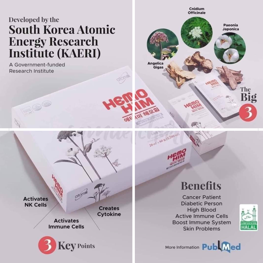 Atomy Europe HemoHIM and Korean supplements
